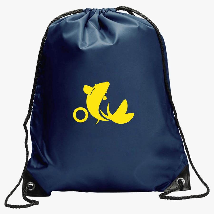 Rush - Solid Color 210-D Polyester Drawstring Bag 3
