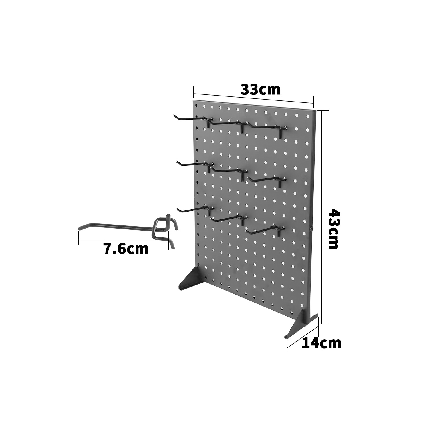 No-Drilling Storage Shelf 3
