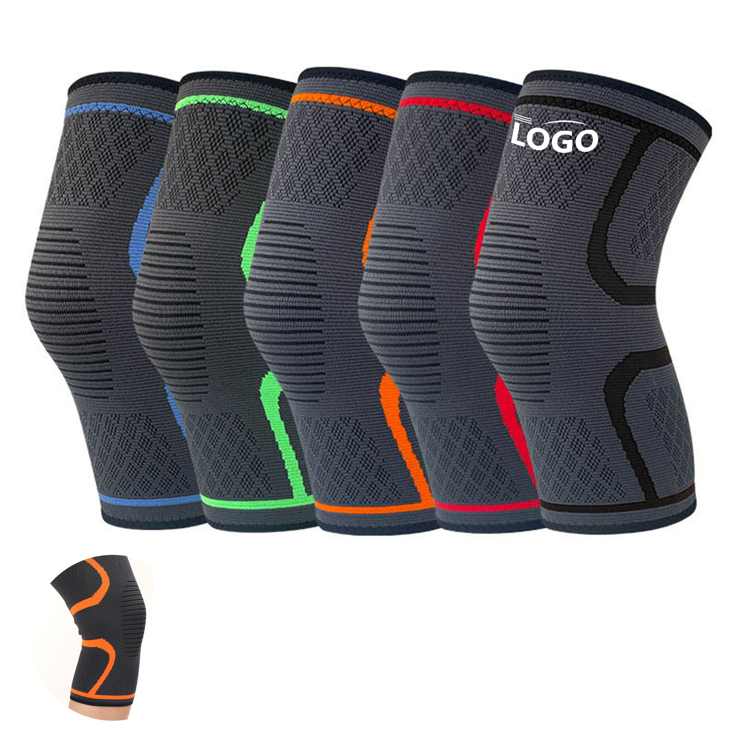 Flexible Nylon Knee Protector for Fitness and Active Sports 4