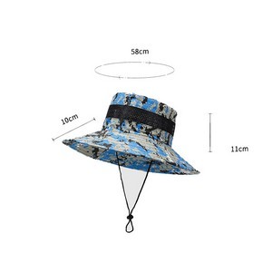 Foldable Camouflage Fishing Hat 14
