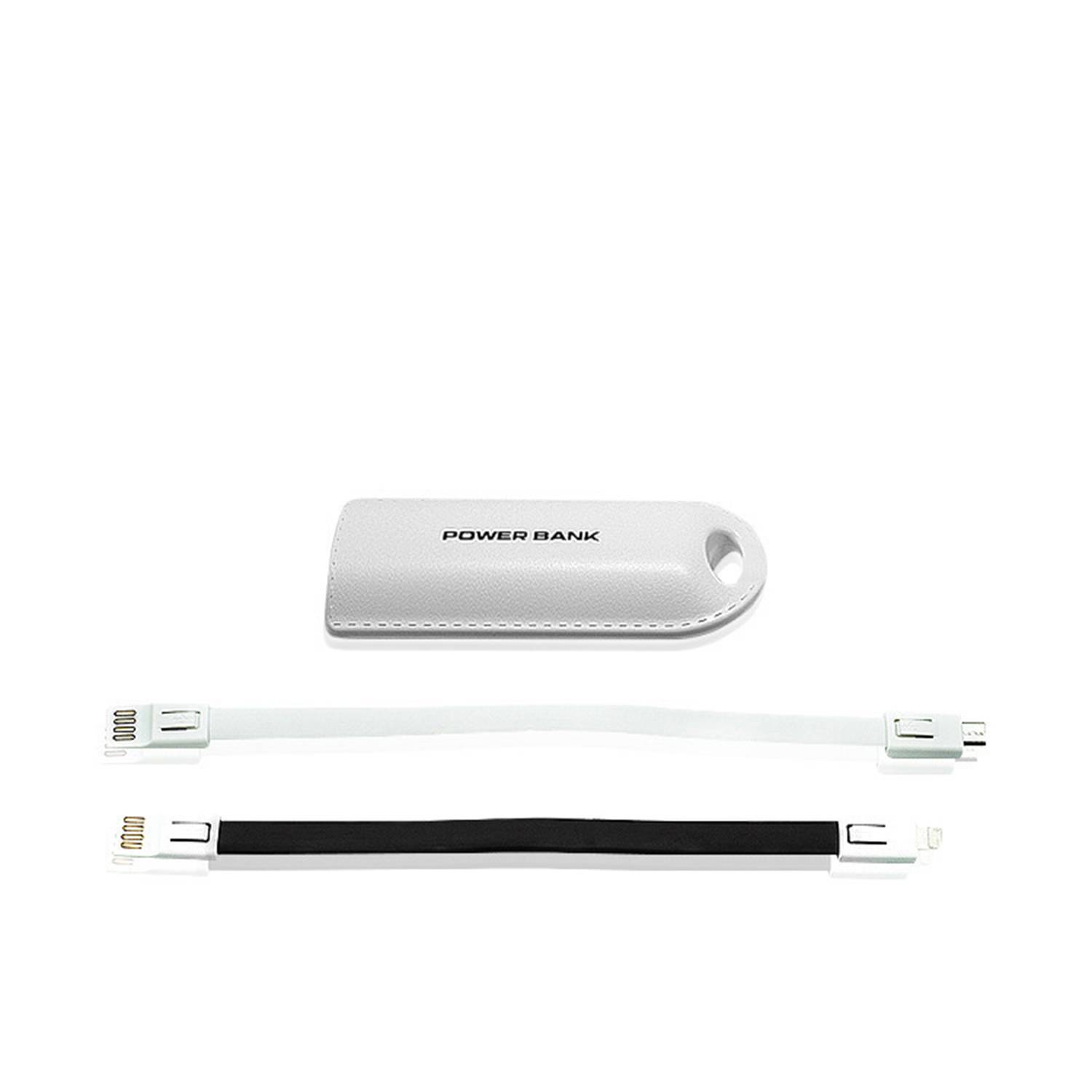 PU Leather Keychain Power Bank 2