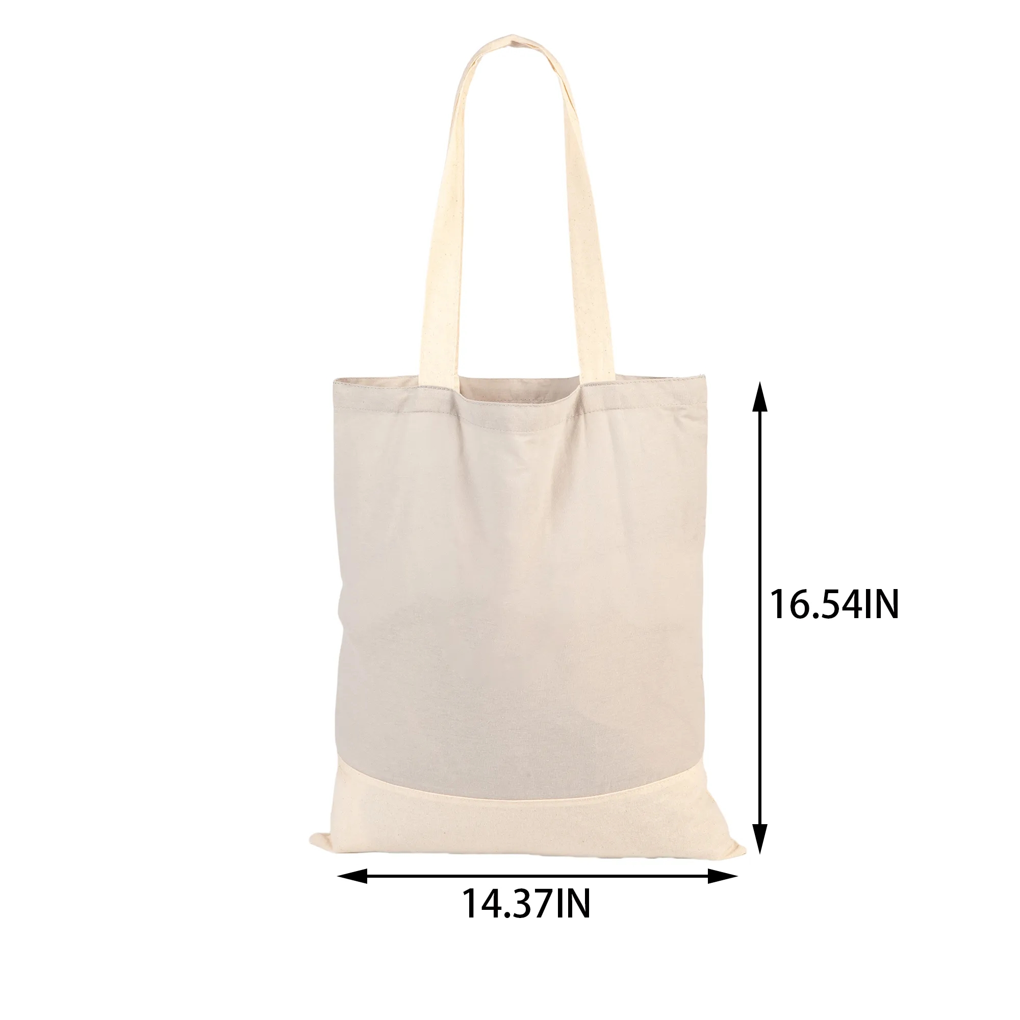 Simple Eco-Friendly Canvas Bag With Customizable Logo 1