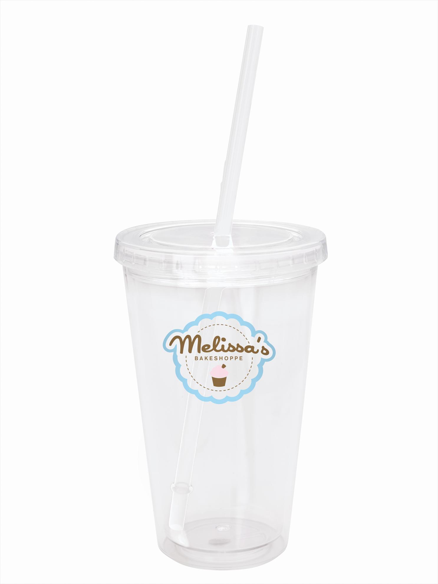 Good Value™ Clear Tumbler with Colored Lid - 18 oz. 3