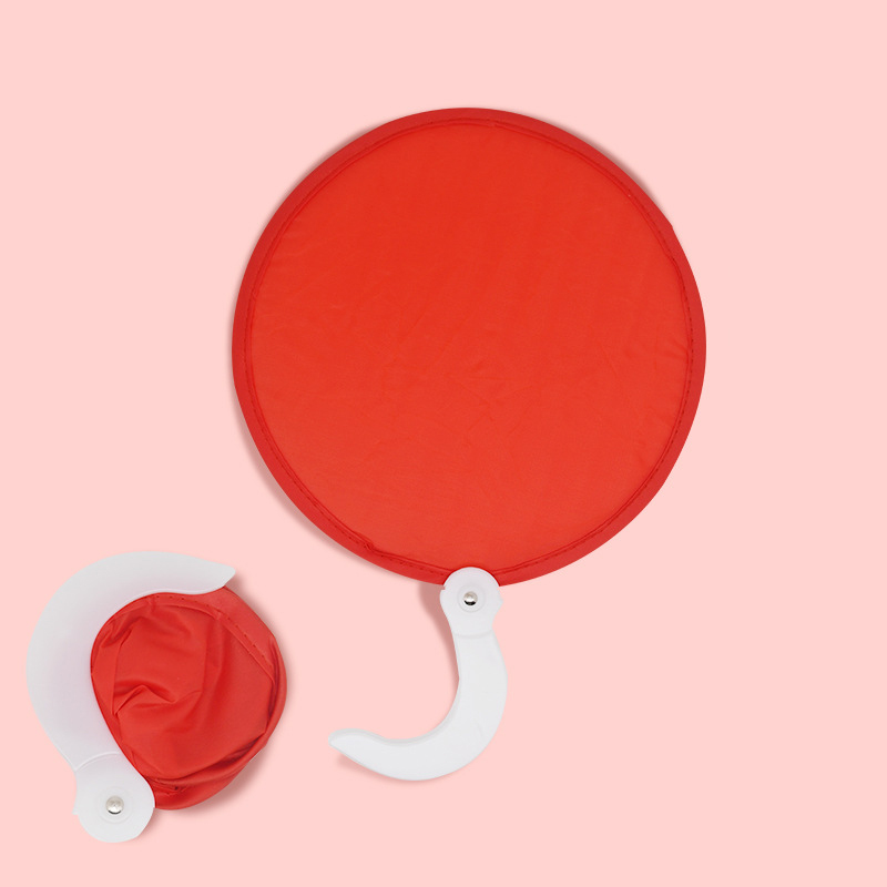 Foldable Round Fan with Handle 8