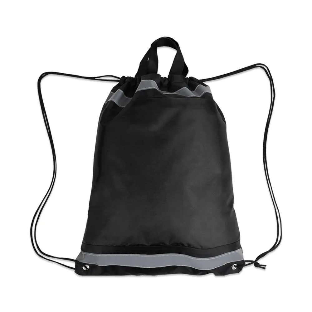 Polyester Reflective Drawstring Bag 8