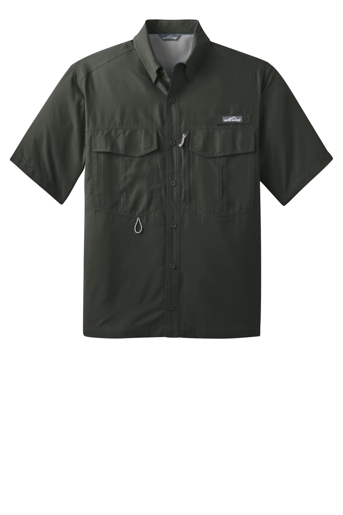Eddie Bauer Short Sleeve Performance Fishing Shirt EB602 22