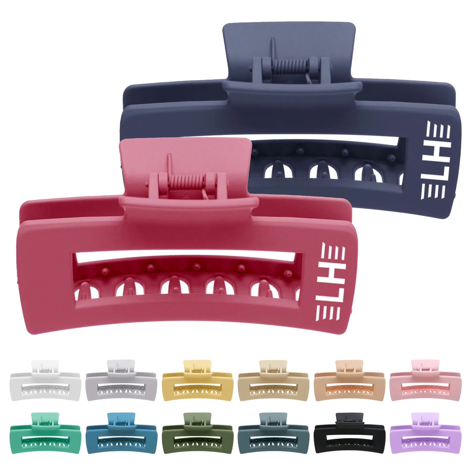 Rectangle Hair Clips 14