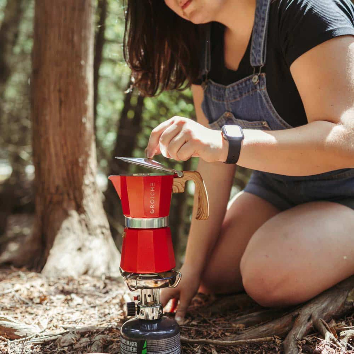 GROSCHE® MILANO 9 Cup Stovetop Moka Pot Espresso Coffee Maker 3
