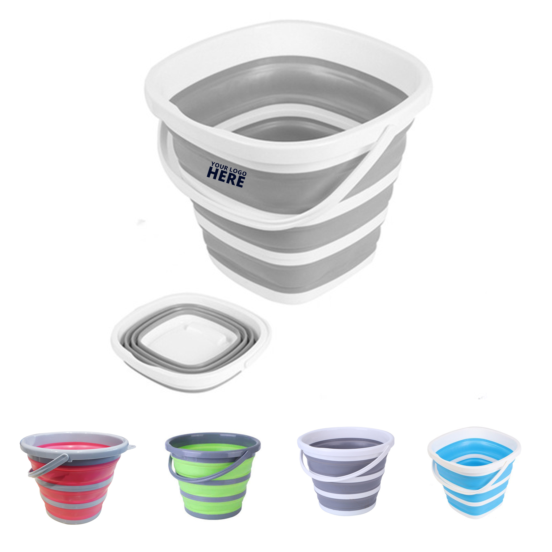 Collapsible Plastic Bucket 2