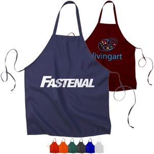 7 Oz Adjustable Bib Apron With Double Pockets 2