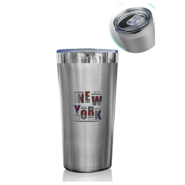 16 oz. Stainless Steel Travel Mug 1