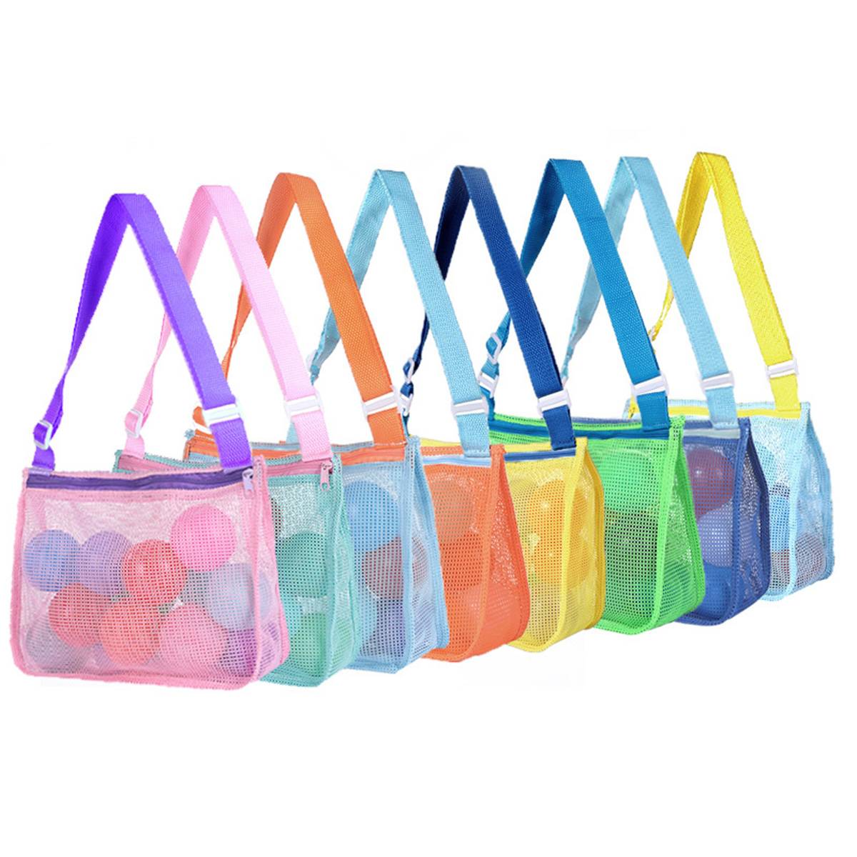 Children'S Toys Mesh Beach Bag Shells 3