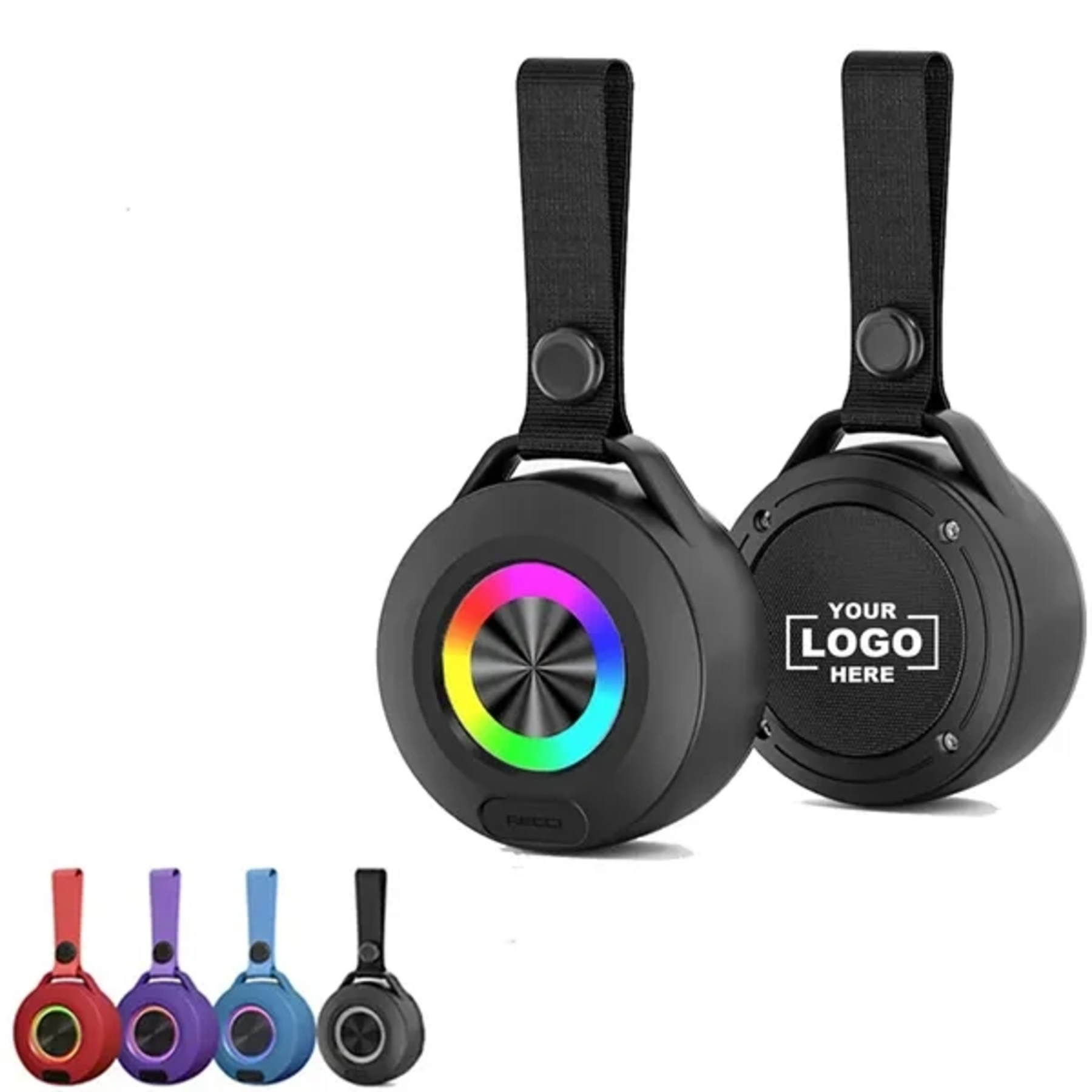 LED Portable Wireless Bluetooth Speaker with Lanyard
2