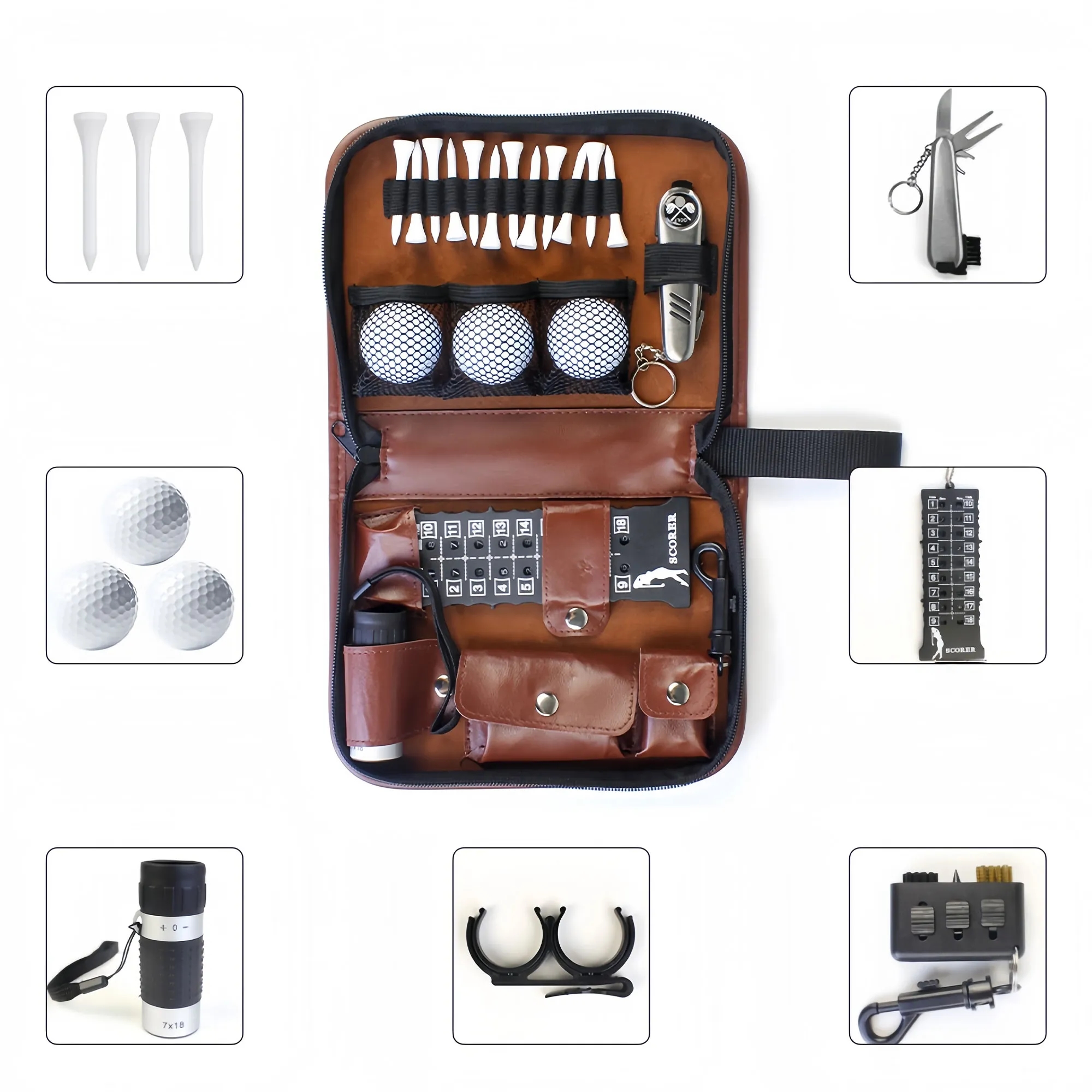Multi Functional Golf Tool Bag With Storage Compartments 2