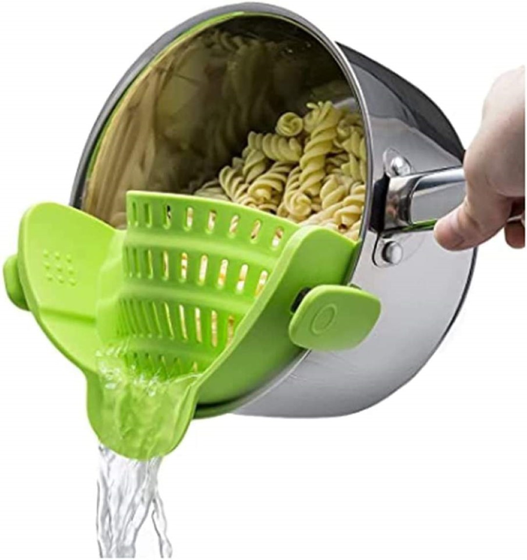 adjustable Silicone Clip On Strainer 6