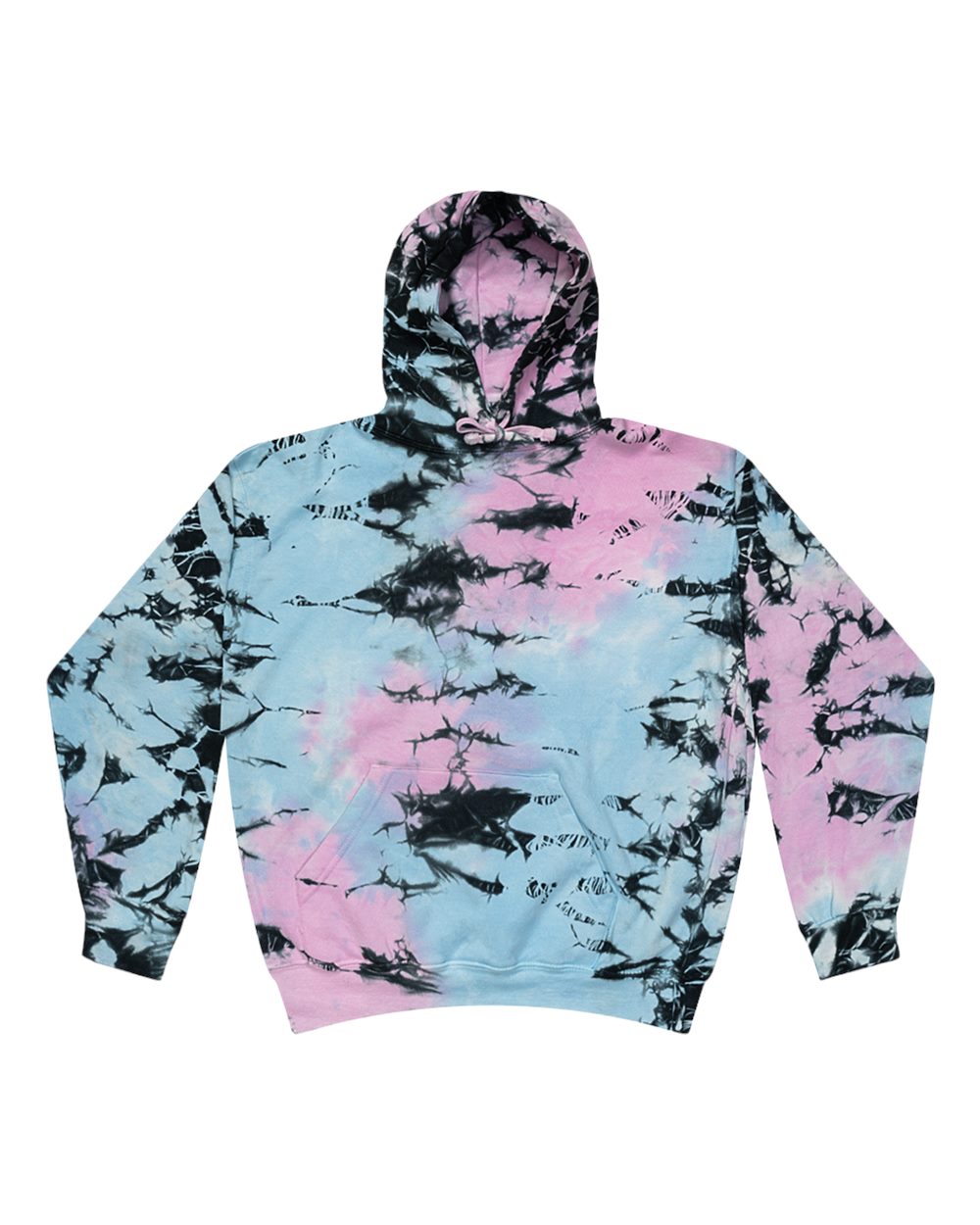 Youth Tie-Dyed Hooded Sweatshirt - 8777Y 22