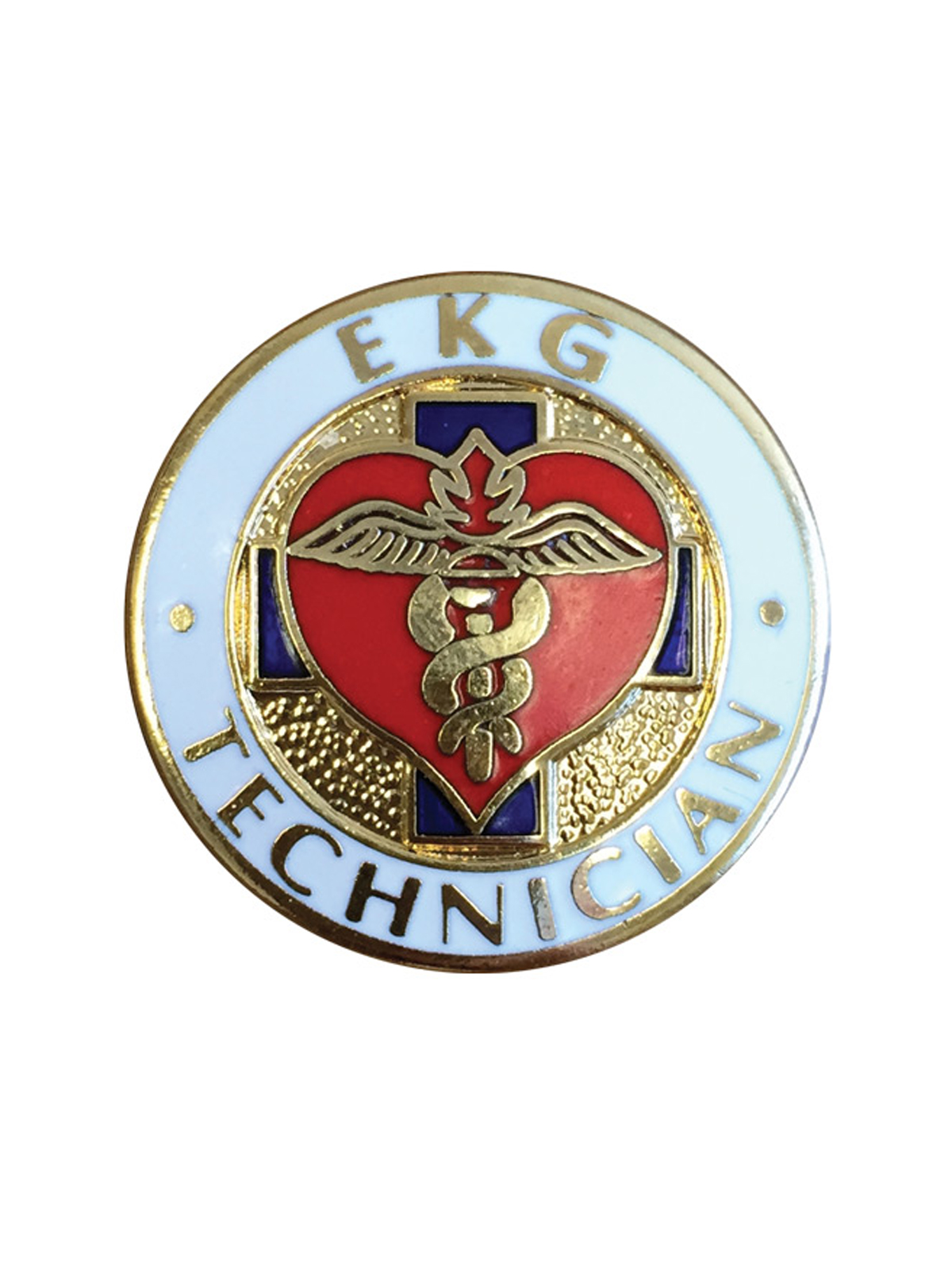 Prestige Medical - EKG Technician Cloisonne Pin