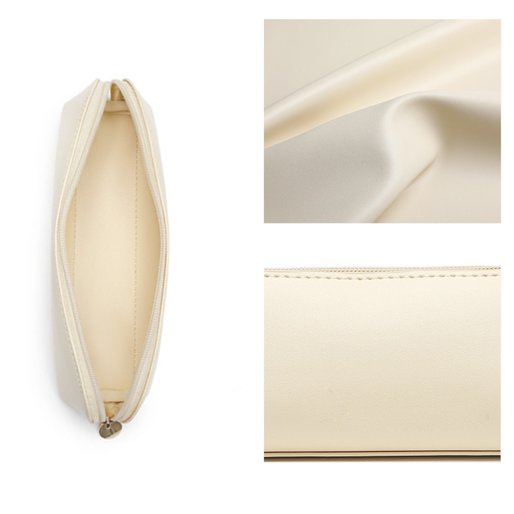 Portable Leather Cosmetic Bag 2