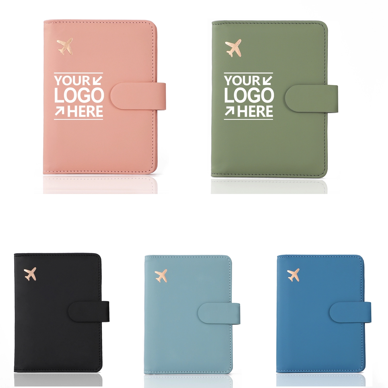 Passport Holder Cover Case RFID Blocking Travel Wallet 16