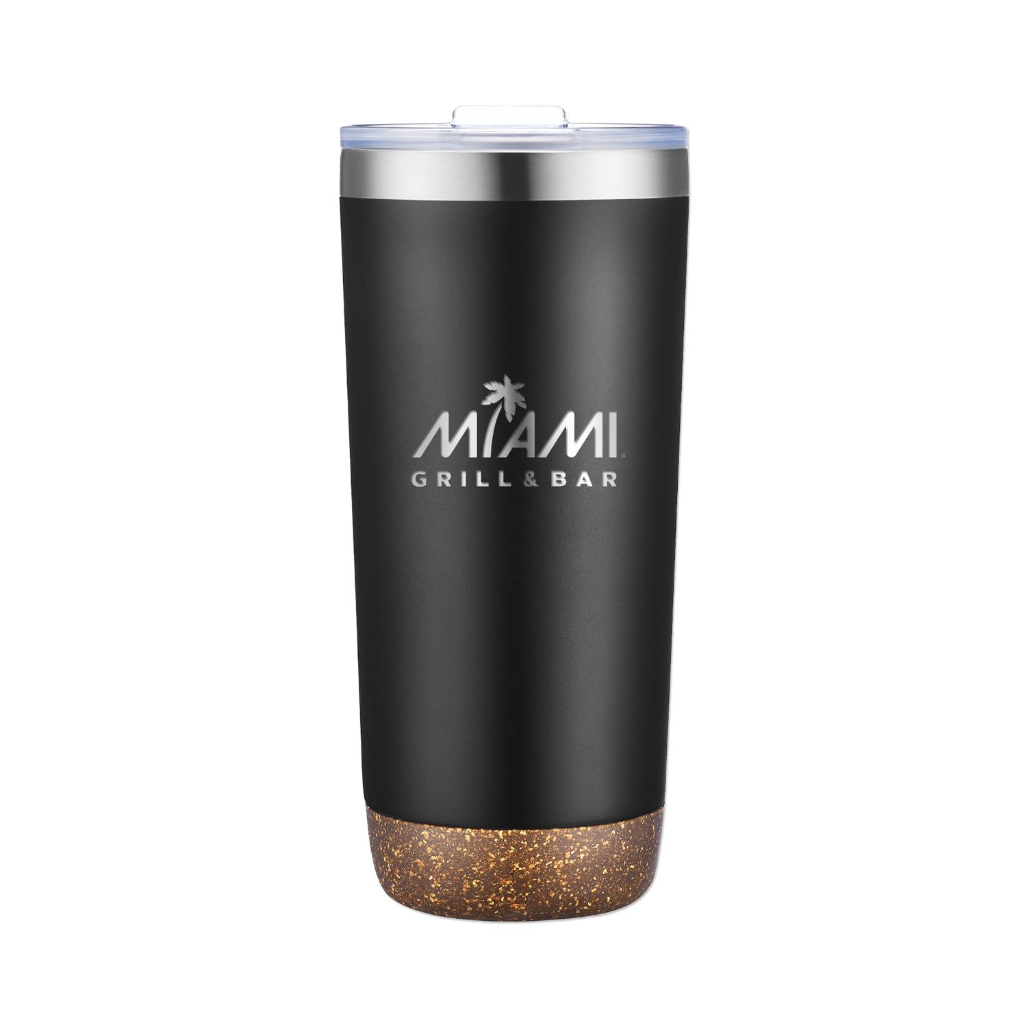 22 Oz. Vacuum Tumbler with Cork Bottom 4