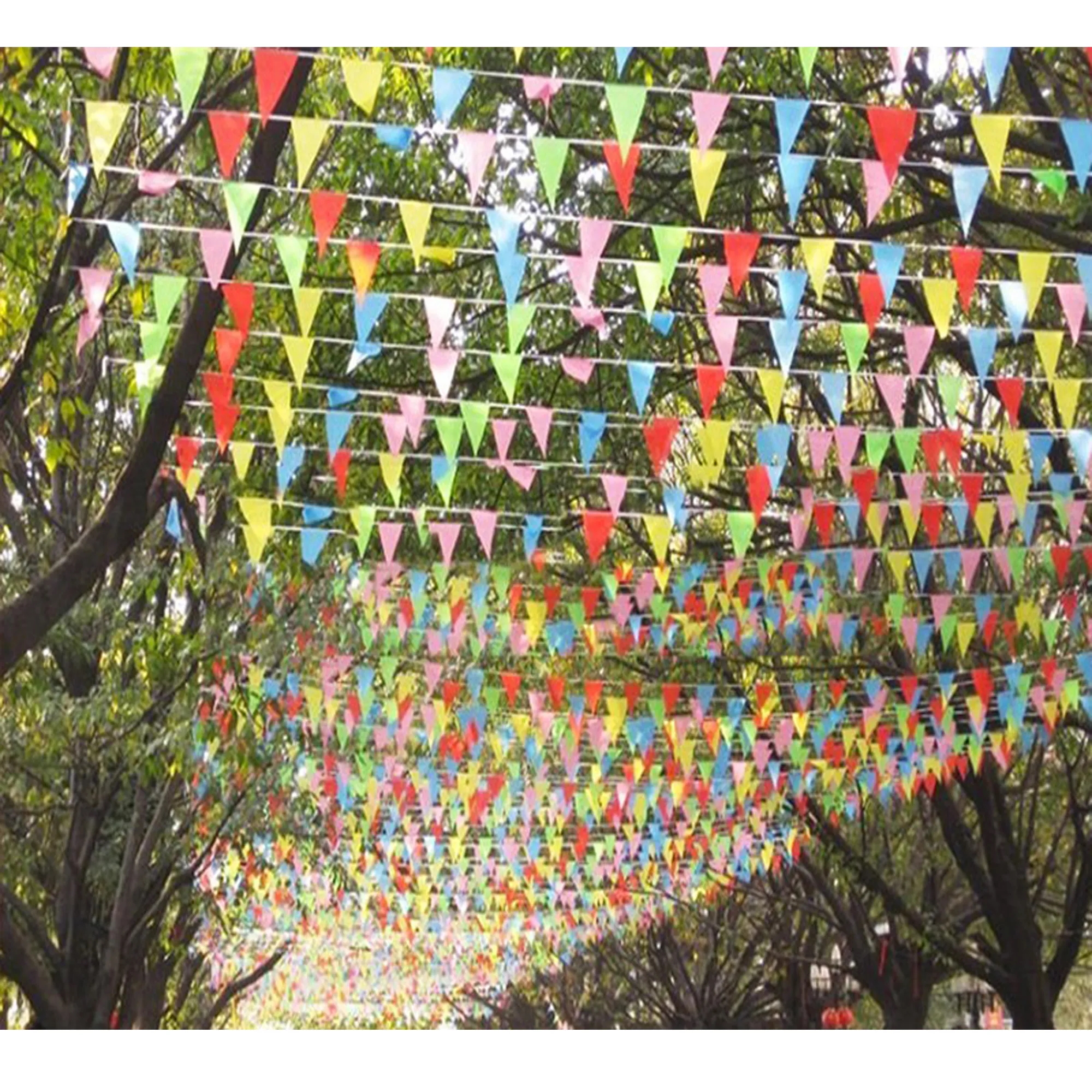 Custom Pennant Flag Strings MOQ120pcs 3
