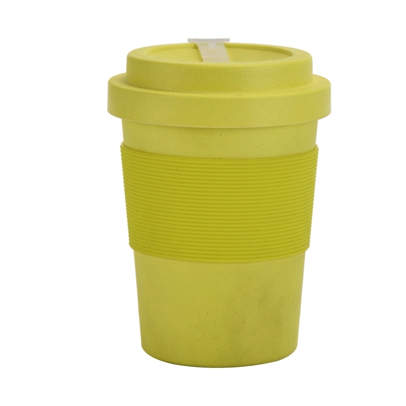 Custom 12 oz Bamboo Fiber Coffee Travel Tumbler 2