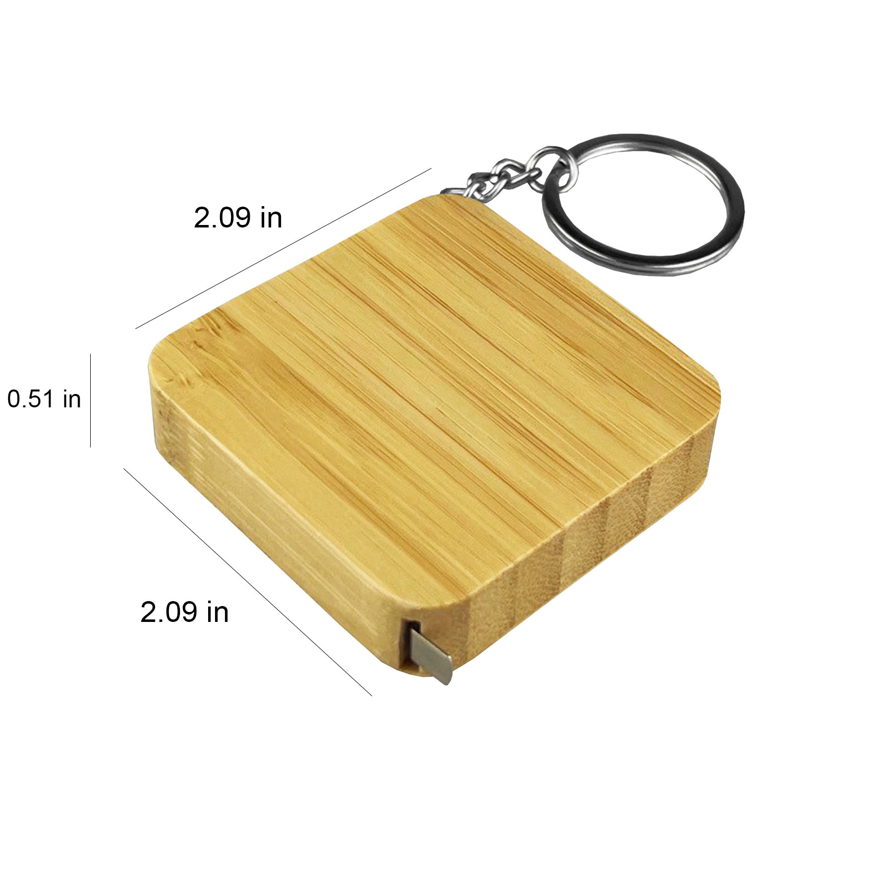 Automatic Retractable Wooden Tape Measure 5