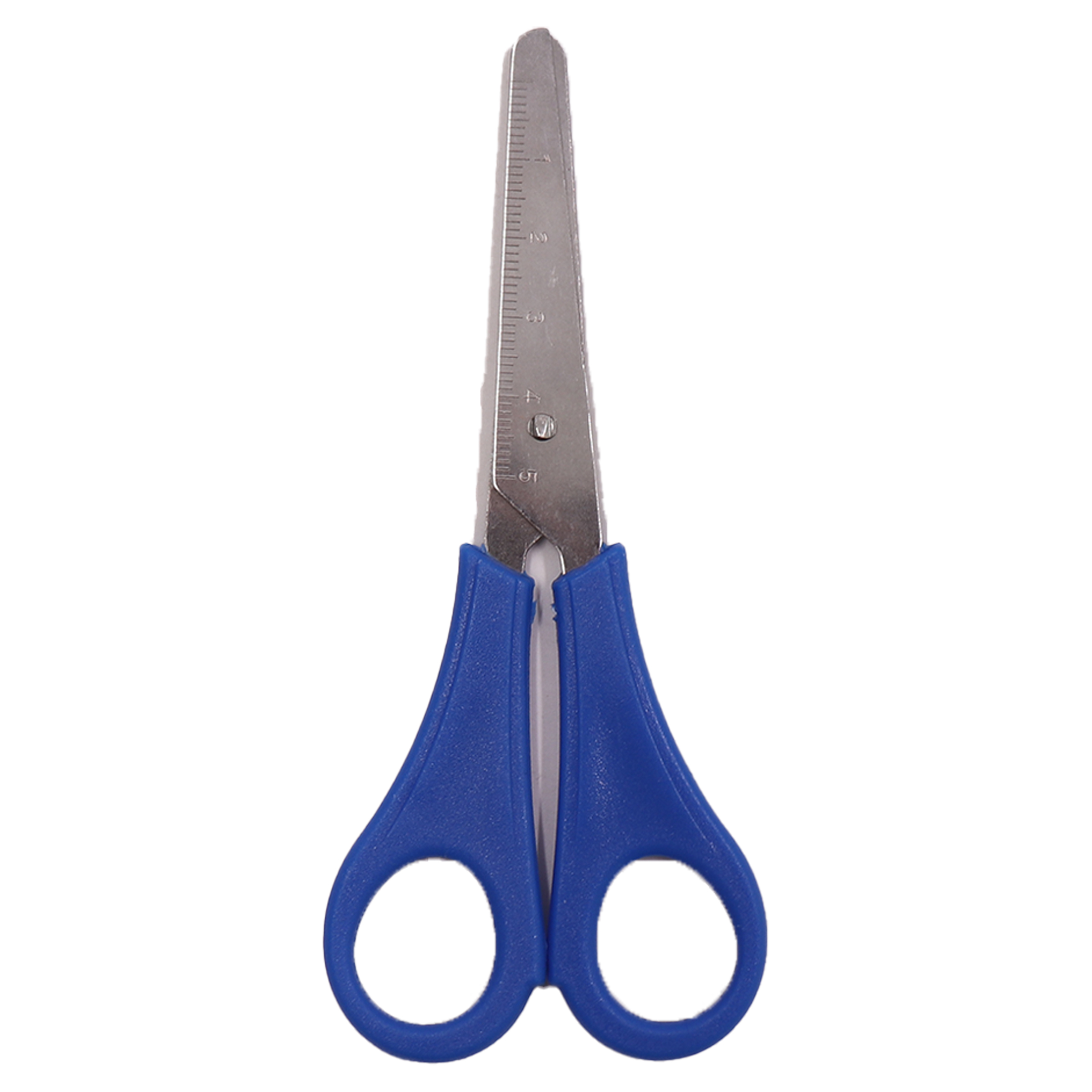 Stainless Steel Colored Stationery Scissors With Graduations 2