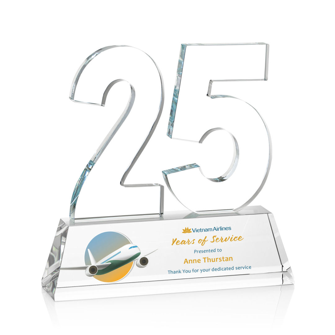 Milestone Optical VividPrint™ Award - Clear 7