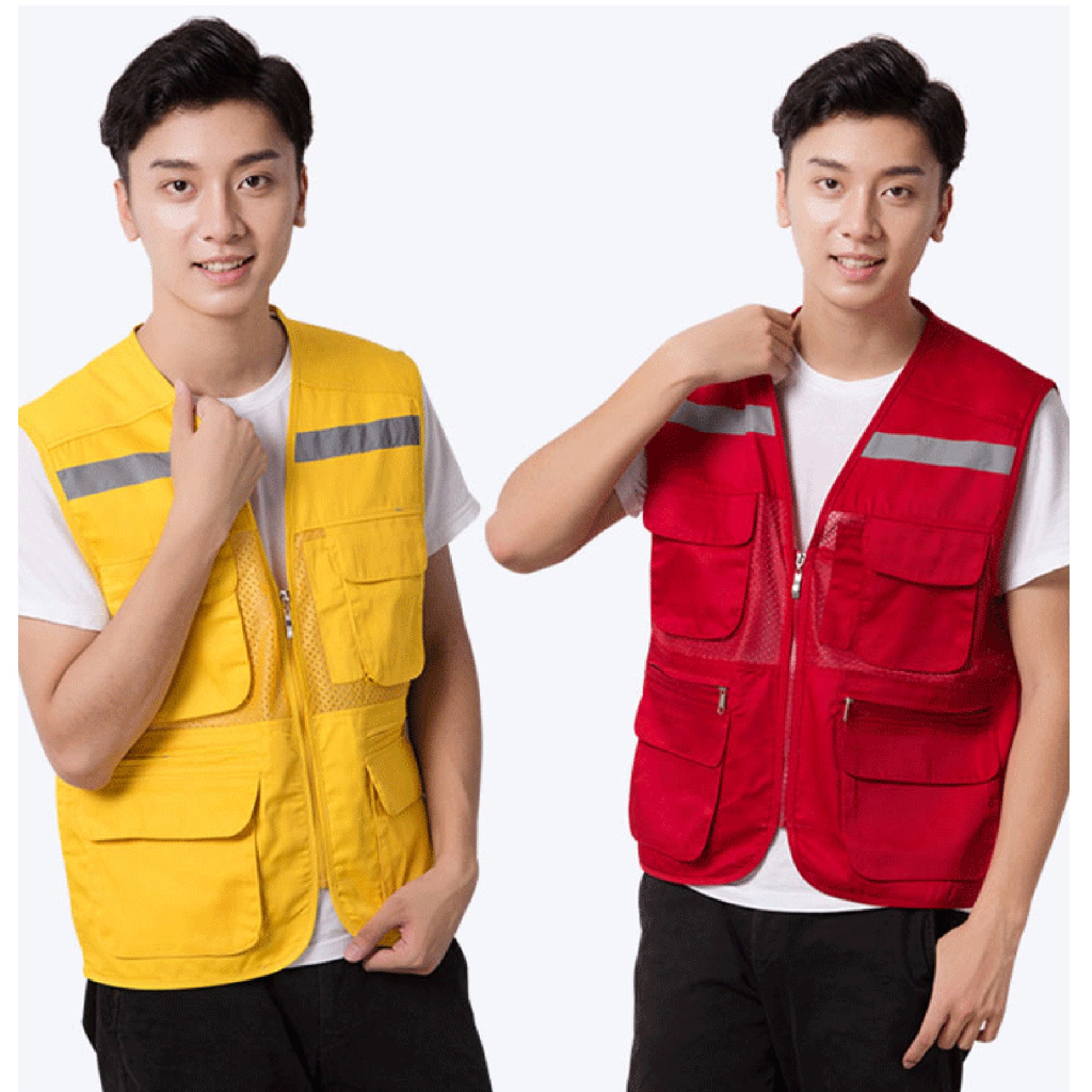Safety Reflective Workwear Waistcoat Vest 4