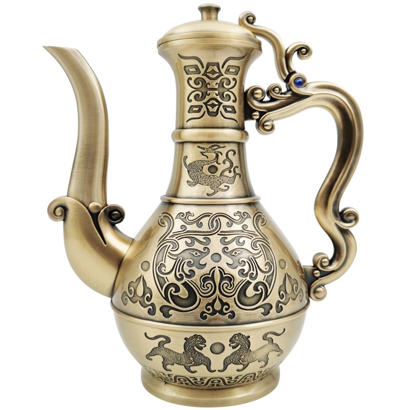 Vintage Teapot Turkish Coffee Pot 8