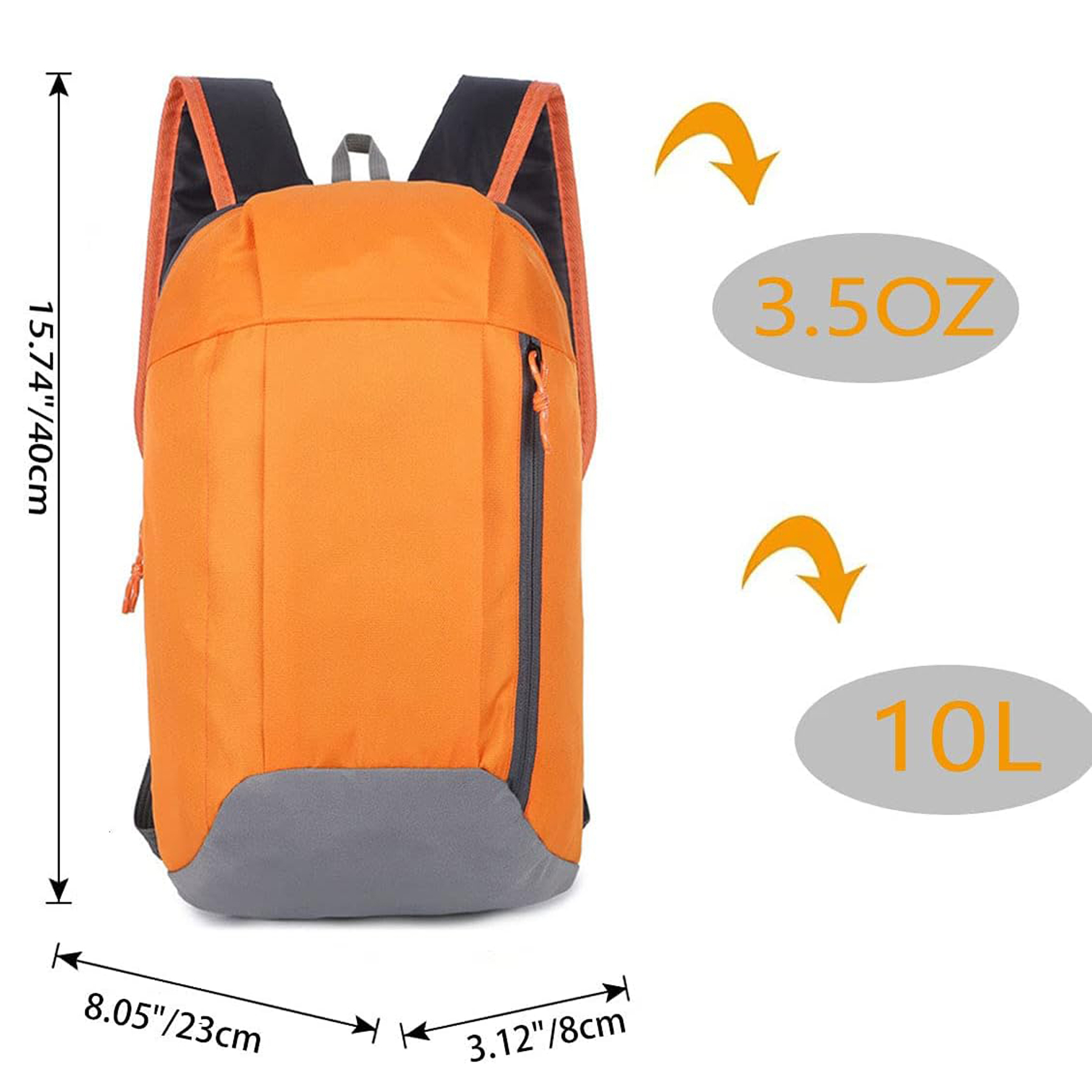 Lightweight Mini 10L Hiking Daypack Small Backpack 1