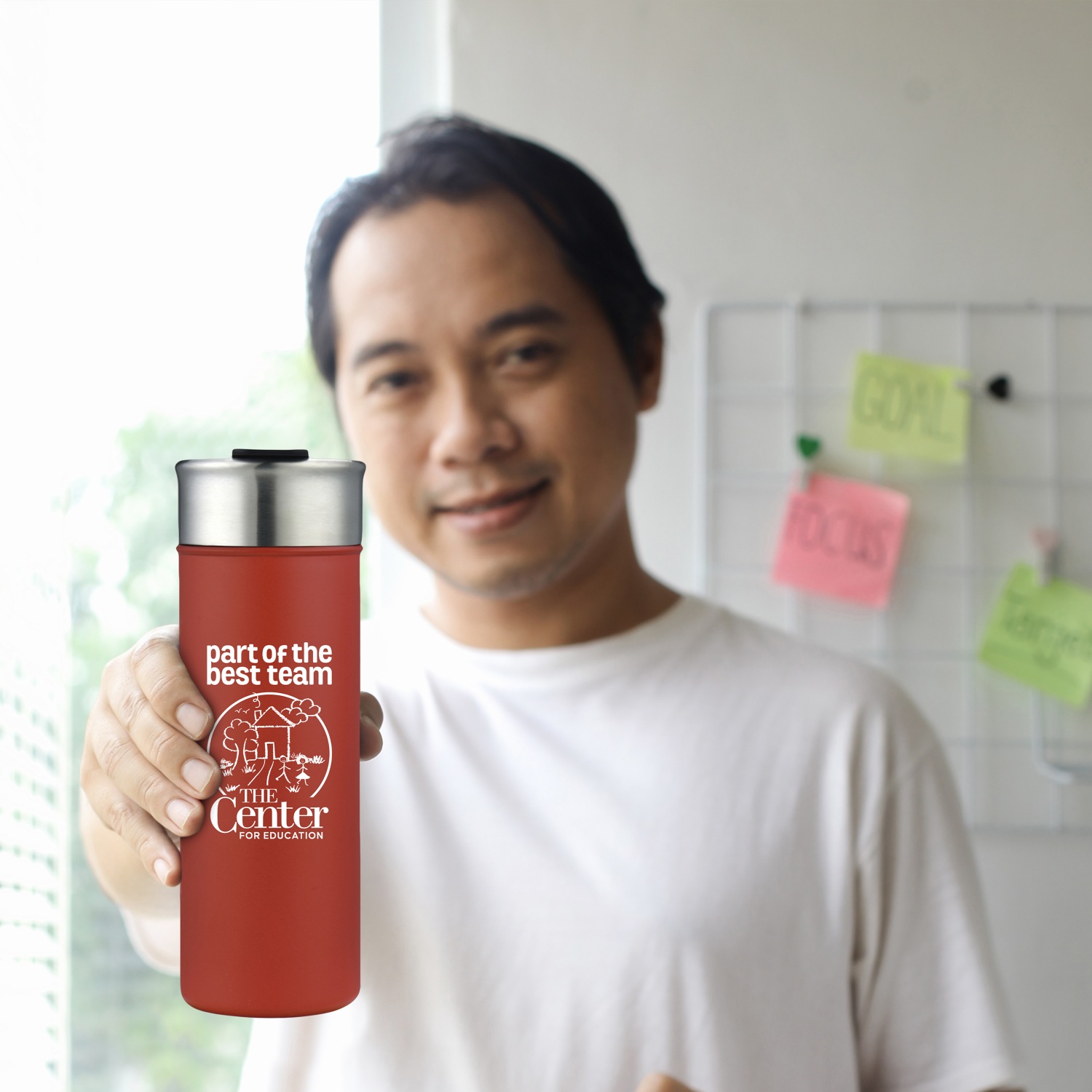 Freeze Guard 18 oz Stainless Steel Slim Tumbler 5