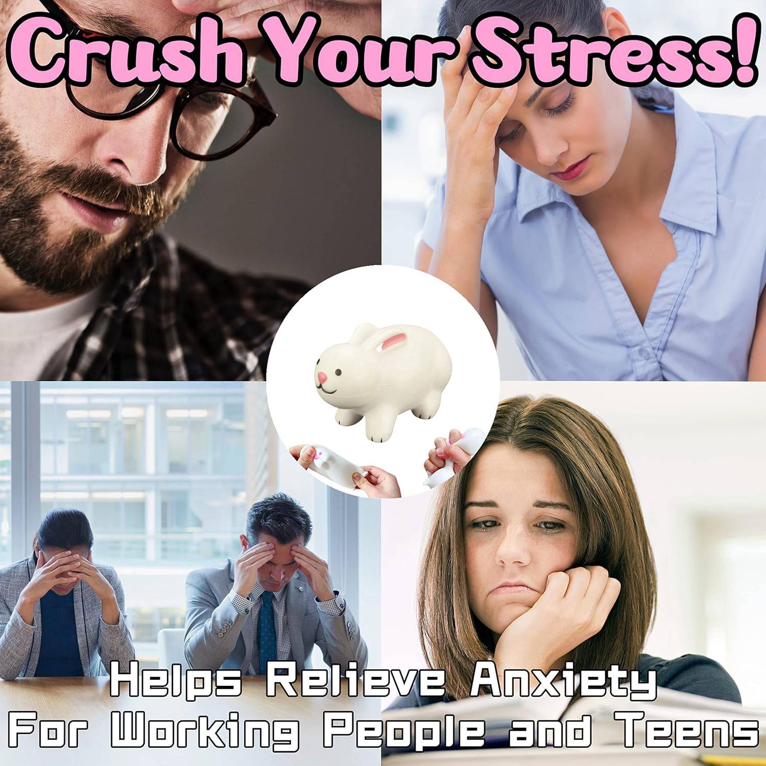 Pu Rabbit Stress Reliever 5
