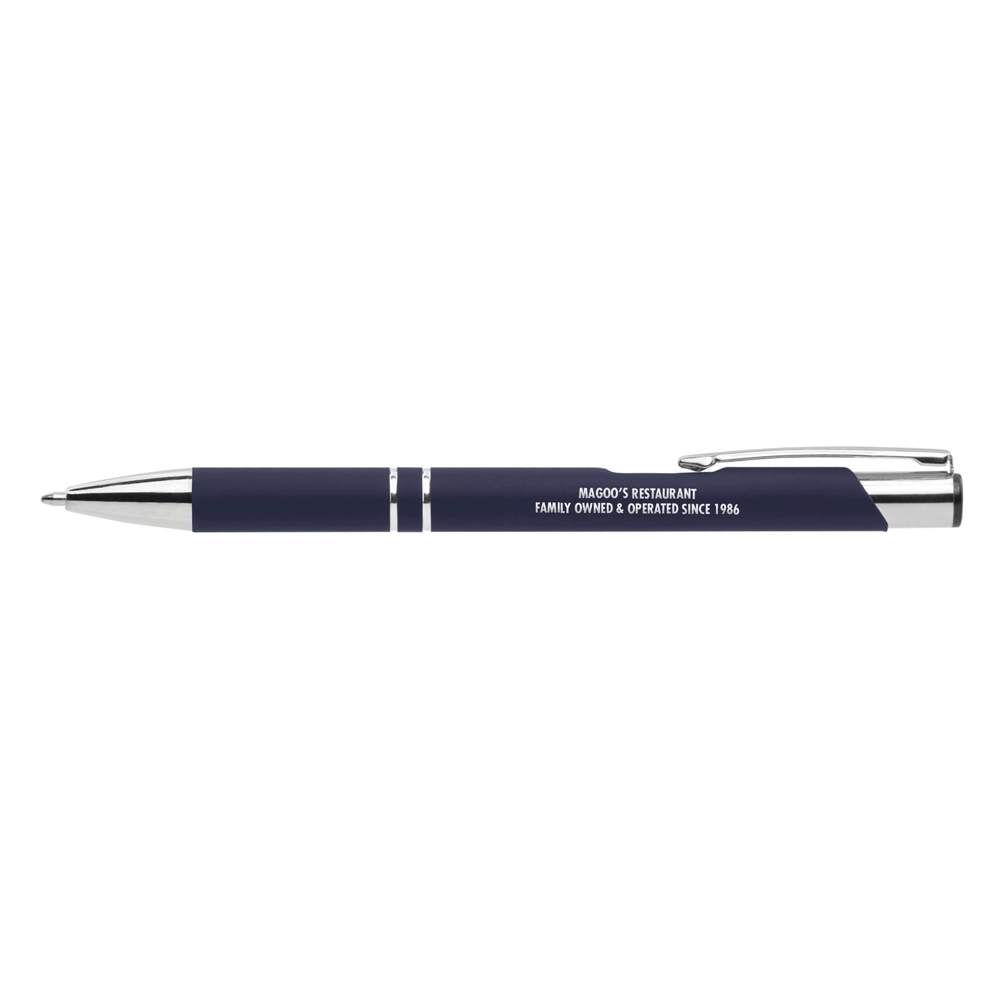 Promotional Soft Rubberized Paragon Metal Pen 3