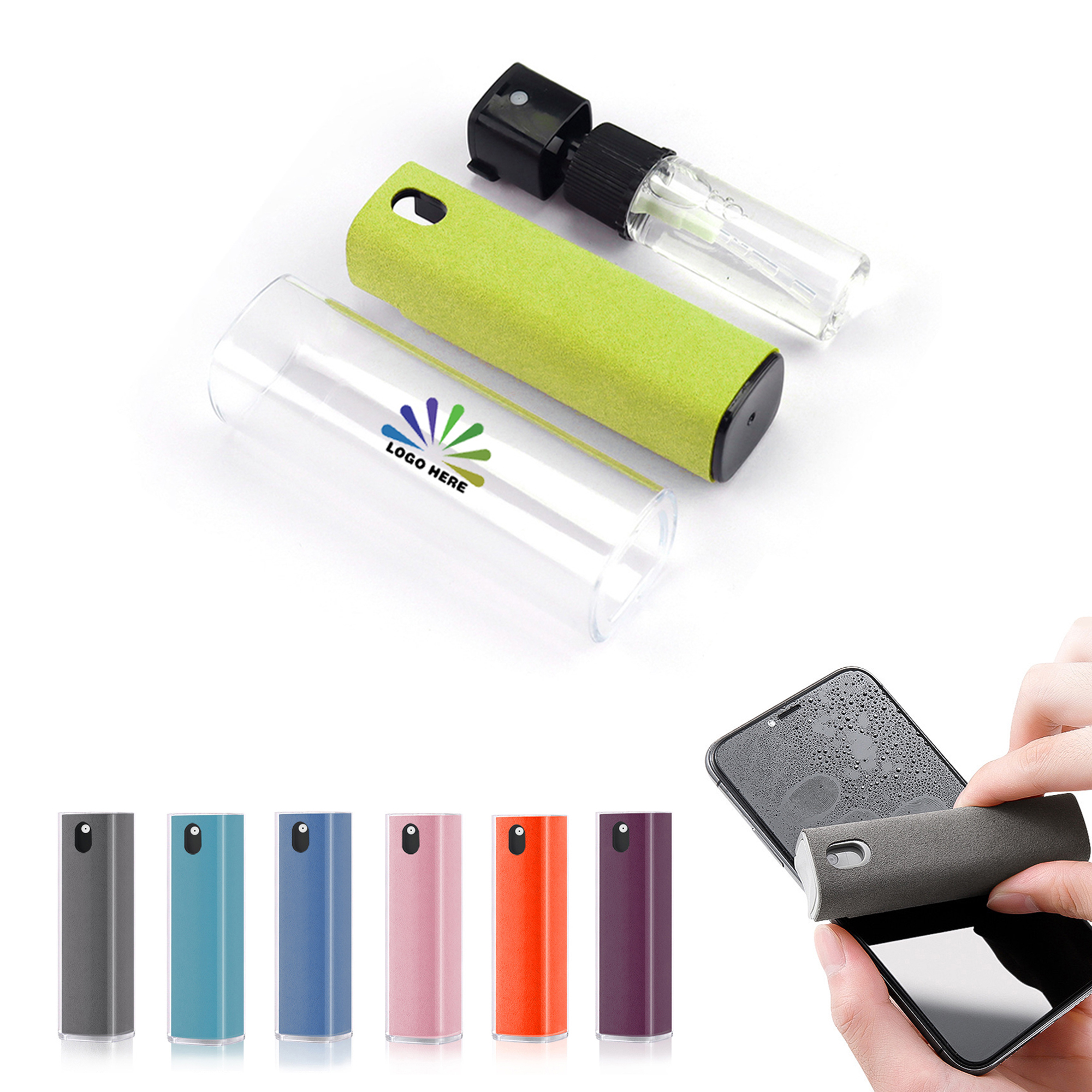 Screen Cleaning Spray With Microfiber Cloth 2