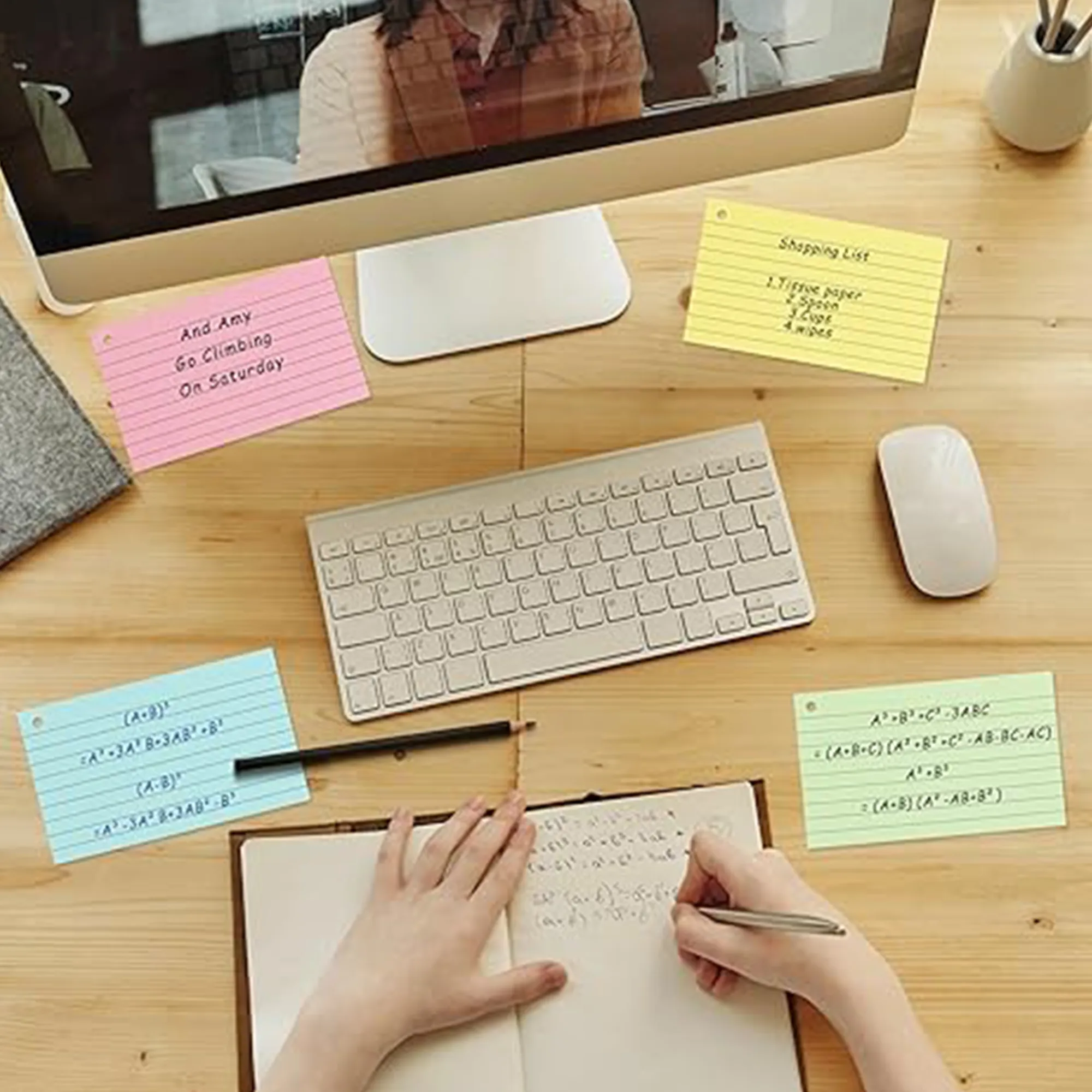 Double-sided Ruled Memo with Logo Print for Office Students 2