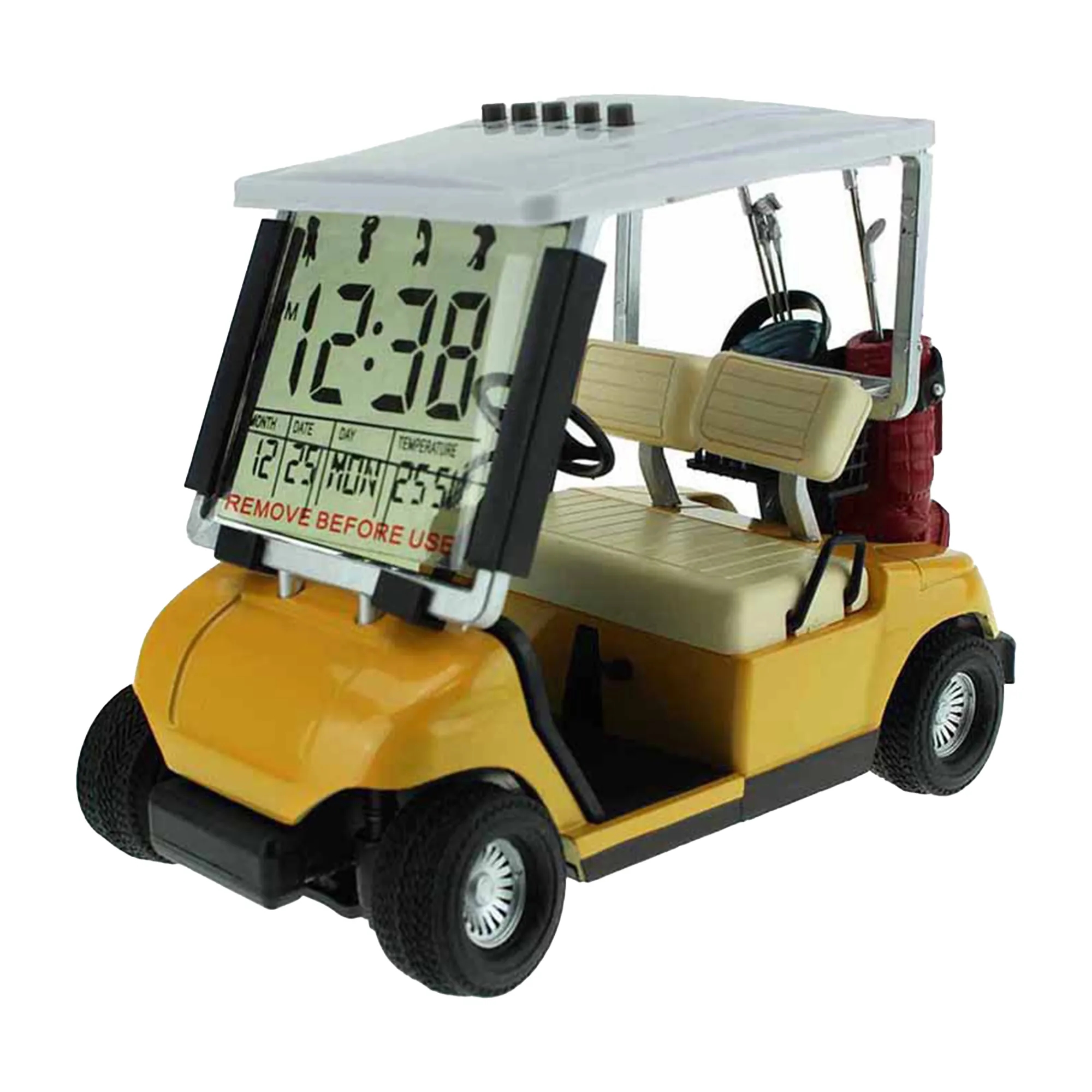 Golf Themed Digital Alarm Clock 7