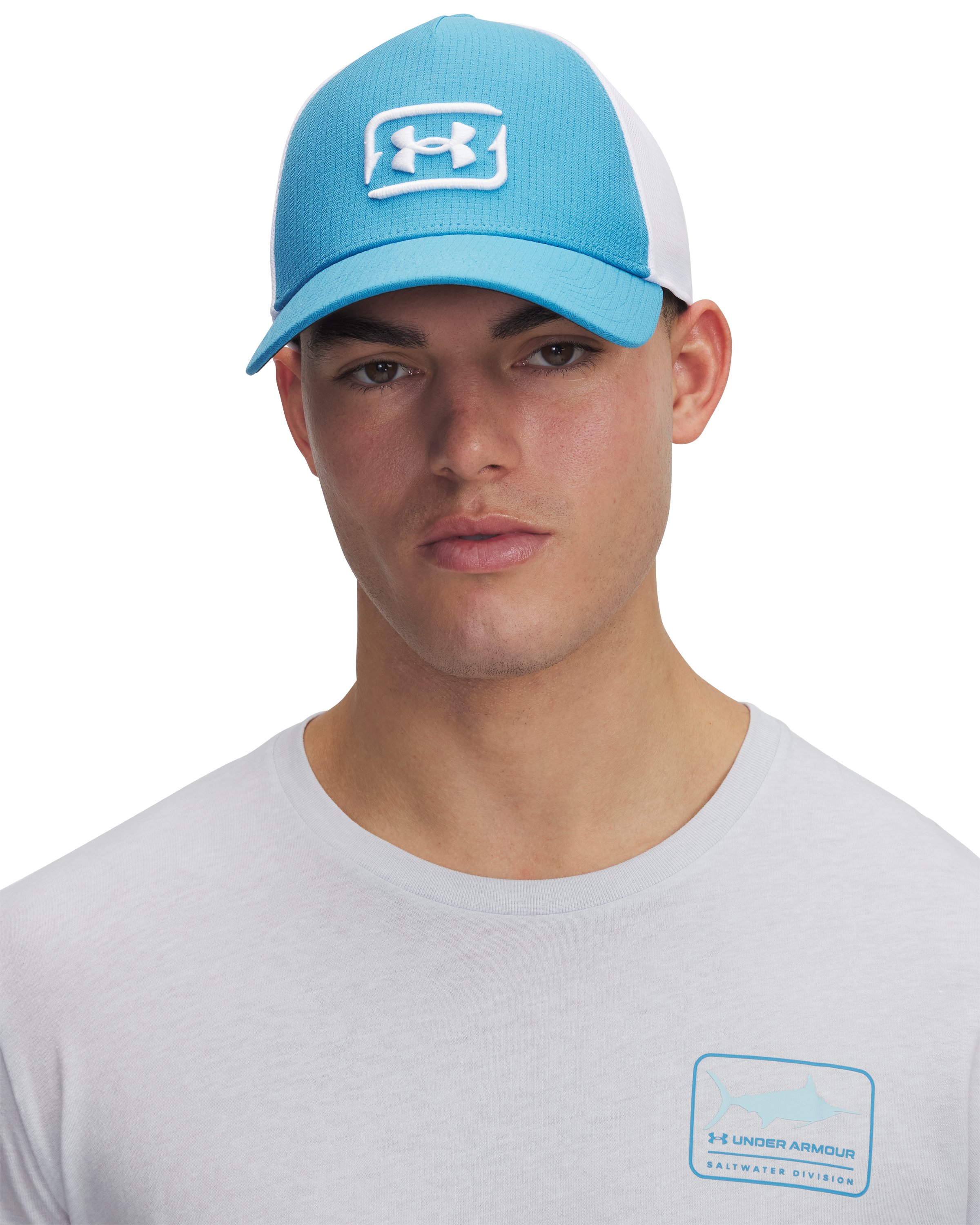 UA Iso-Chill Fish Men's Trucker Hat 5