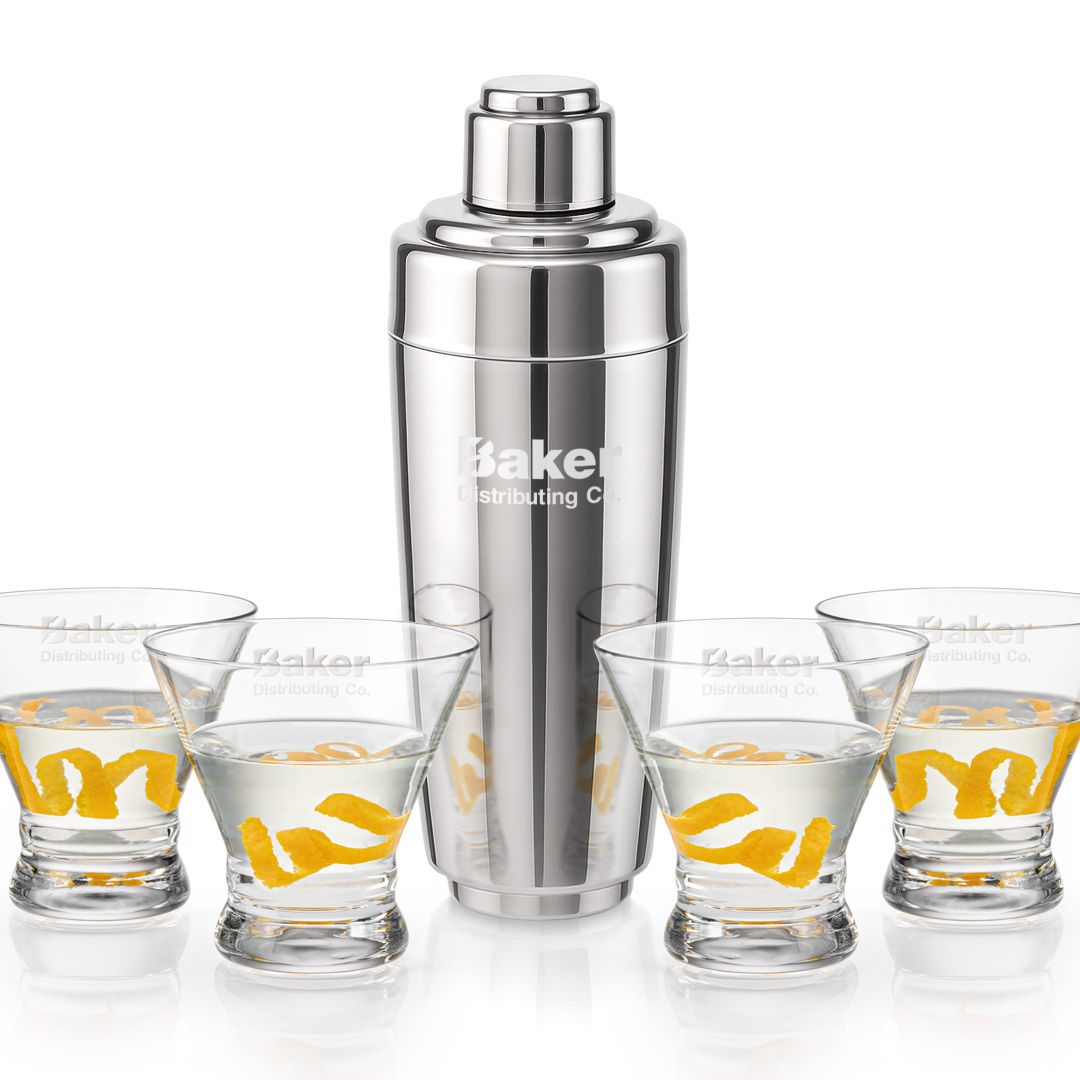 Pescara Shaker & Rideau Martini Set 10
