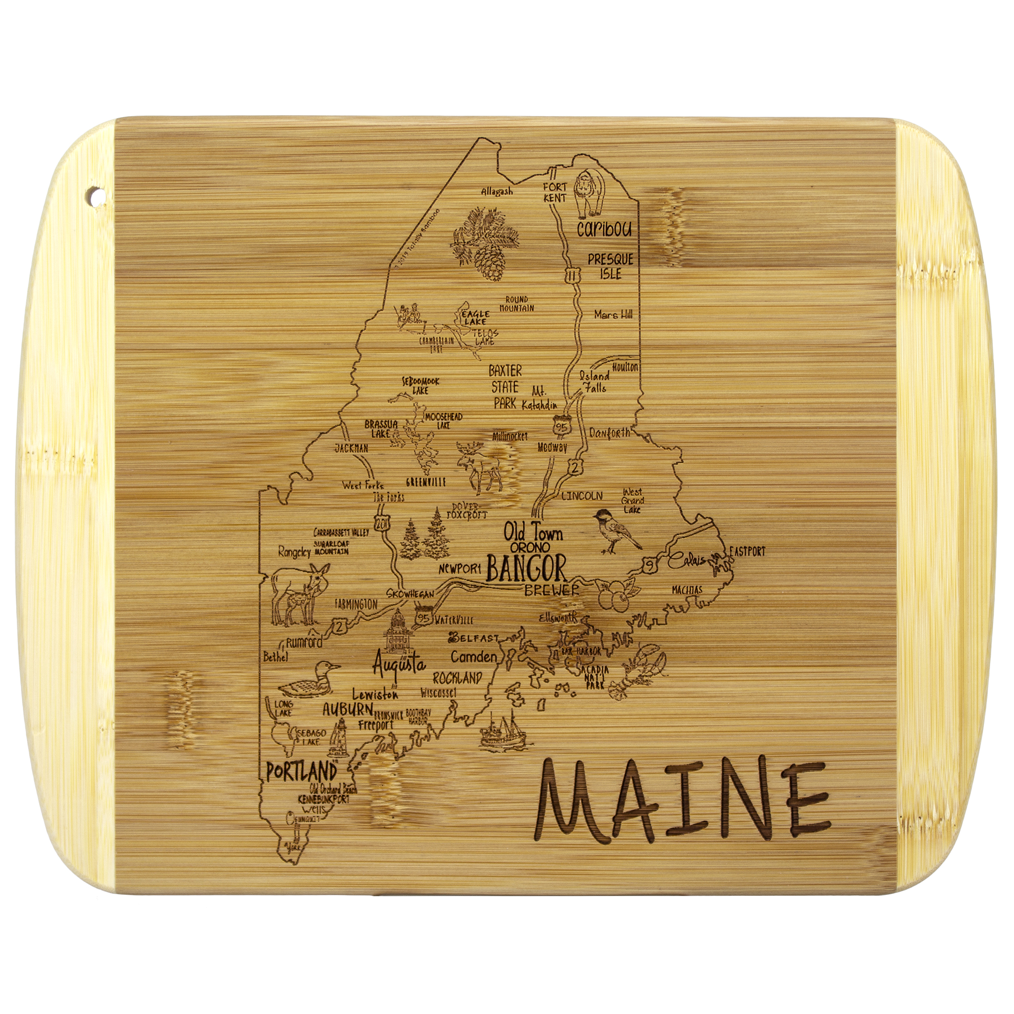 A Slice of Life Maine Serving & Cutting Board 4