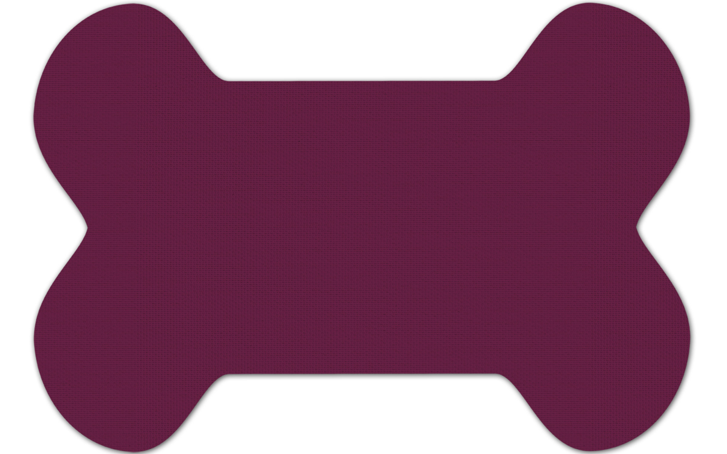Dog Bone Vinyl Mat 26