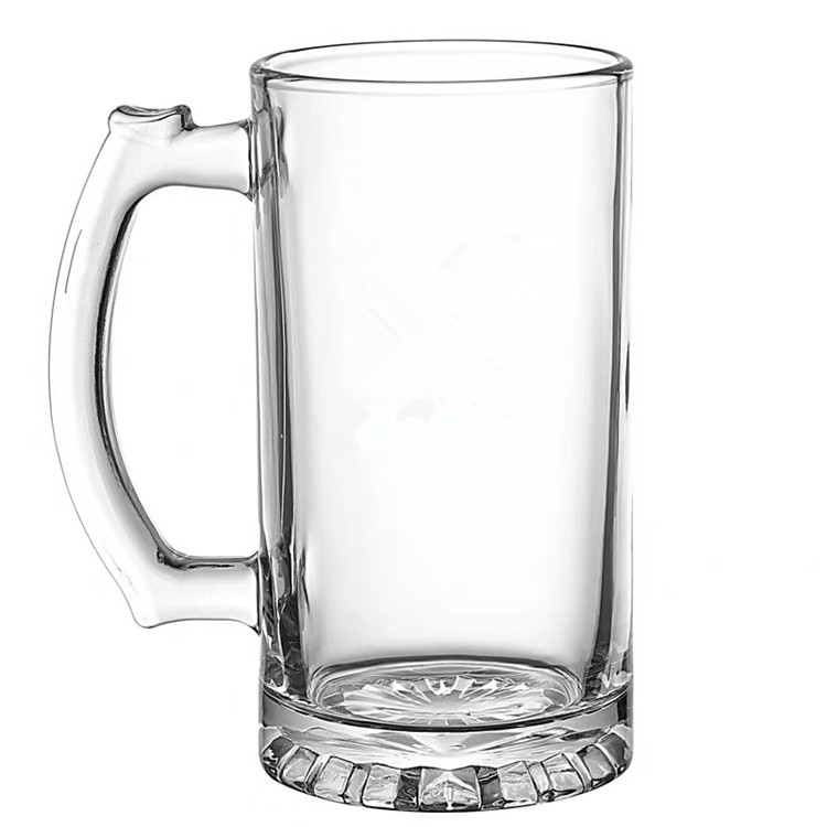 16Oz Glass Beer Mug 2