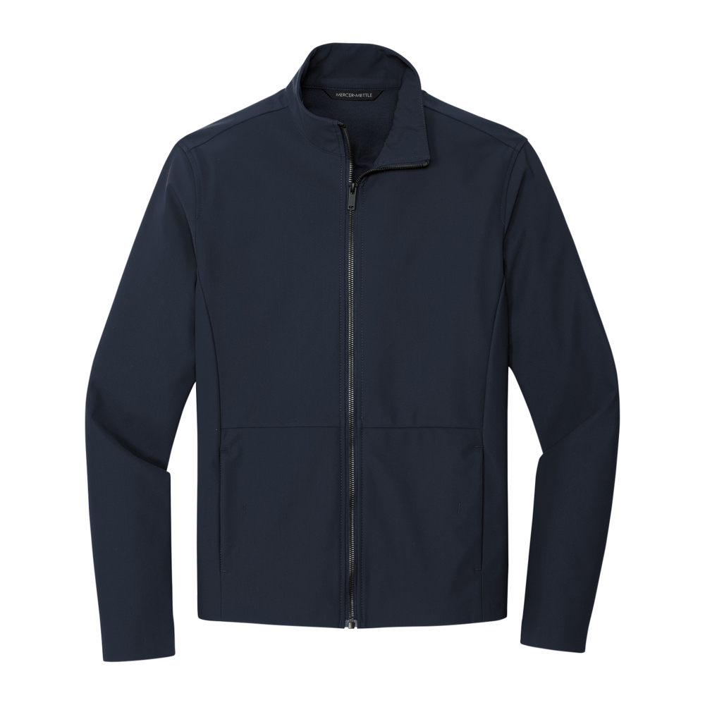 Men's Faille Soft Shell, custom jacket with logo imprint 2