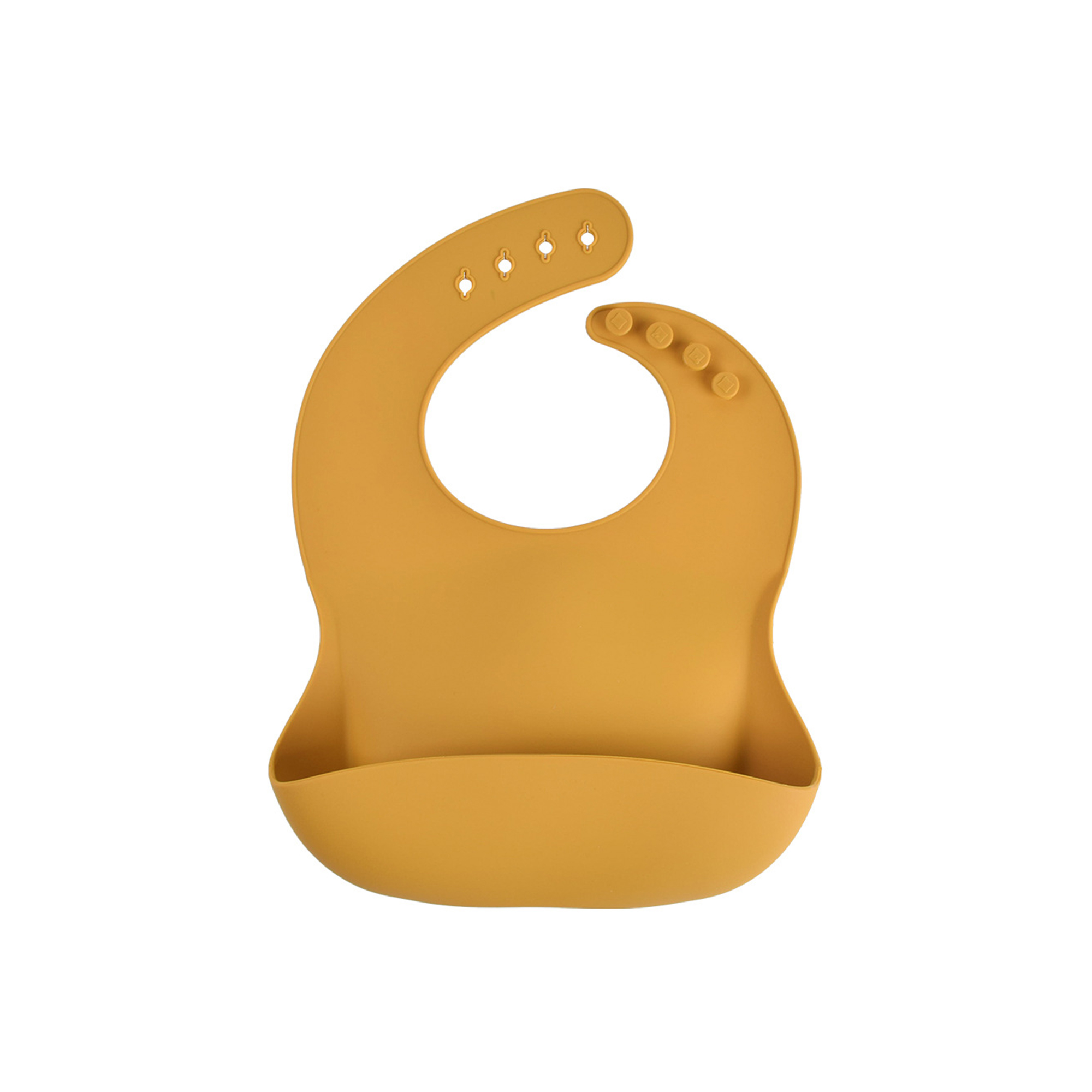 Soft Food Grade Silicone Baby Bib Adjustable 19