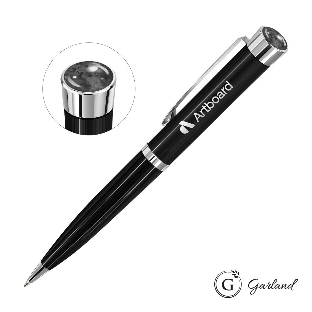 Garland® Executive Color Aura Ballpoint Pen - Chrome