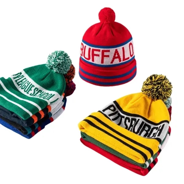 Acrylic Knit Winter Beanie 8