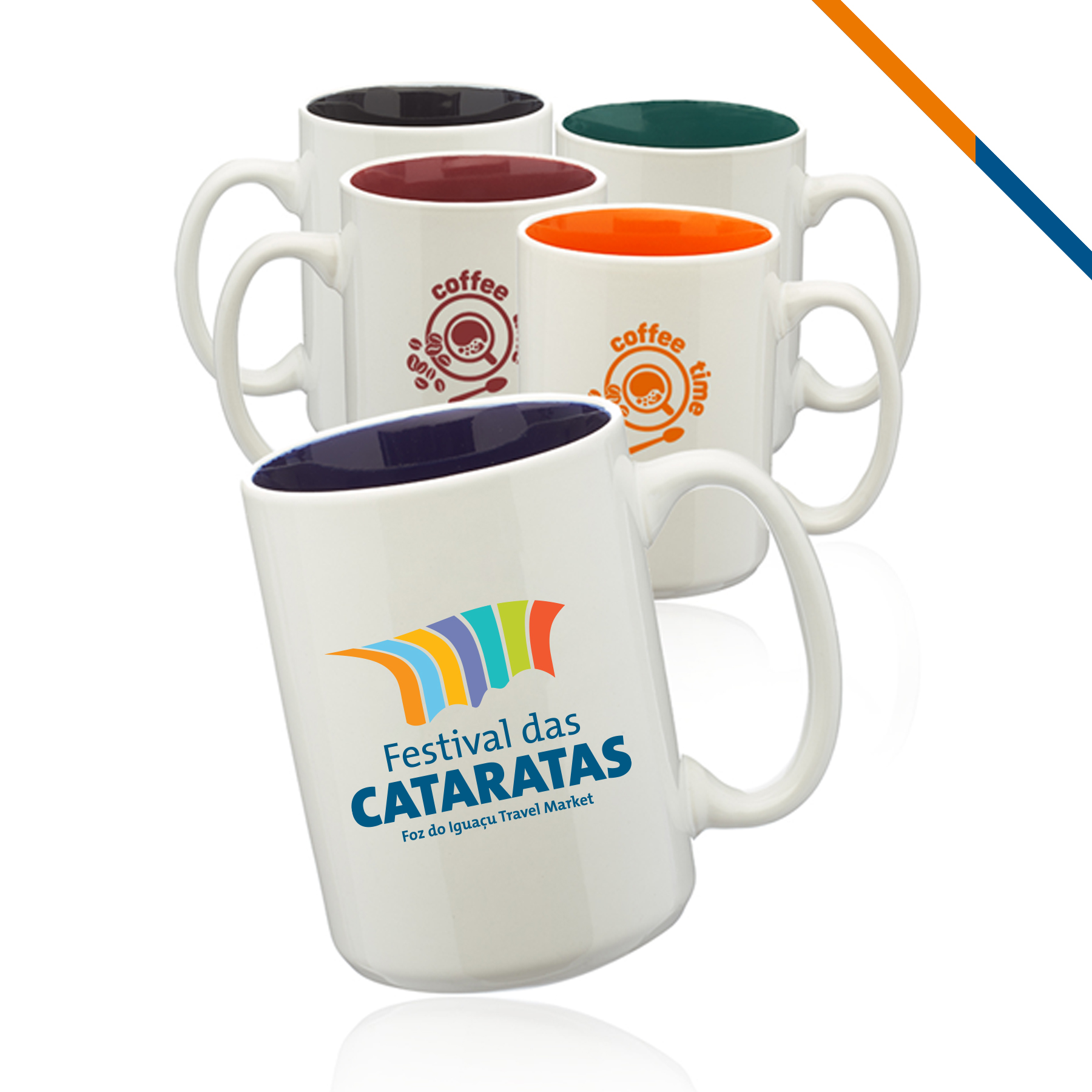 Faye Ceramic Mug - 15 OZ. 5