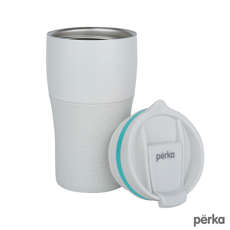 Perka® Cortado 12 oz. Double Wall Recycled Stainless Steel Coffee Tumbler 138