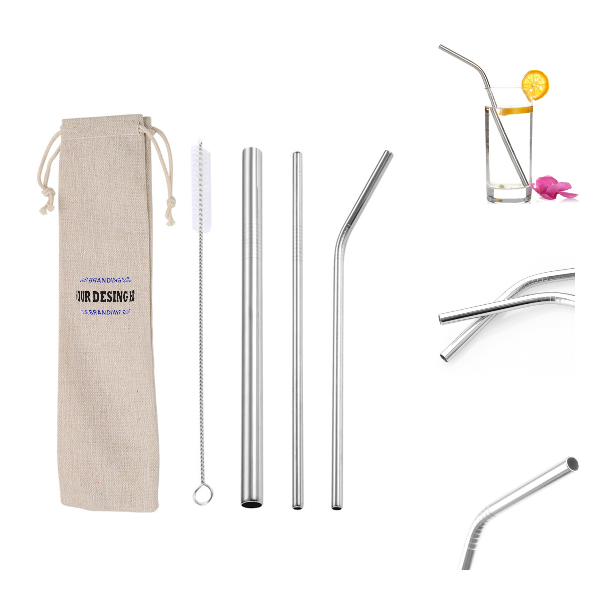 Clean Taste Metal Straw MOQ50 2